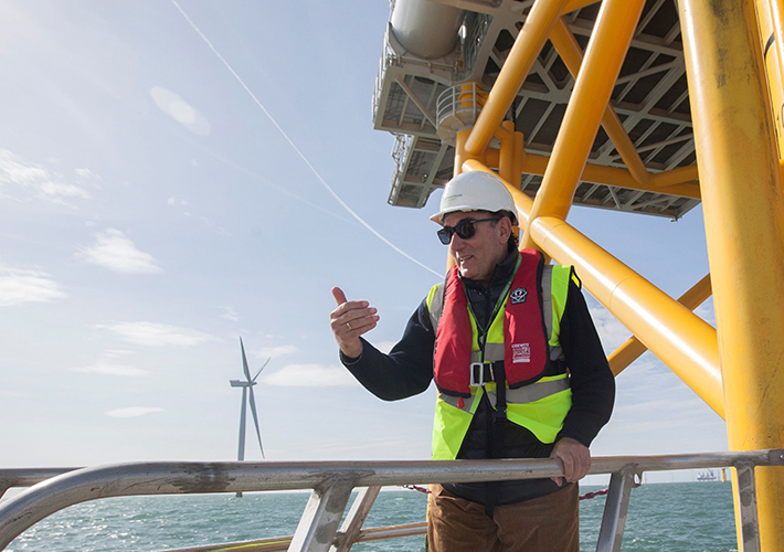 foto noticia Iberdrola compromete inversiones de 6.000 millones de libras en el complejo eólico marino East Anglia Hub.